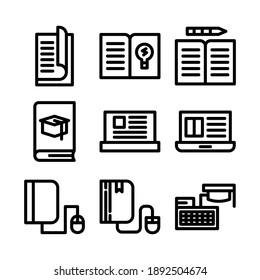 learning icon or logo isolated sign symbol vector illustration - Collection of high quality black style vector icons
