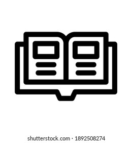 learning icon or logo isolated sign symbol vector illustration - high quality black style vector icons
