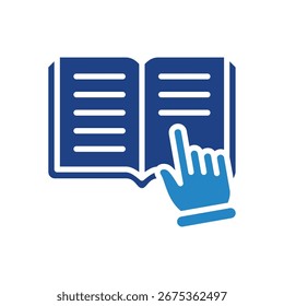 Learning Icon Mini Illustration Icon. Use For Modern Concept, Print, Ui, Ux Kit, Web And App Development. Vector Related To Office, Education, Examination And More