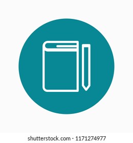 learning icon vector