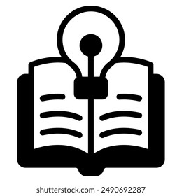 Learning icon for web, app, infographic, etc