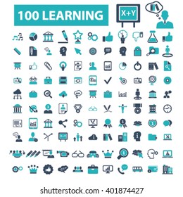 learning icons
