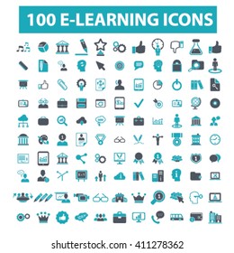 Similar Images, Stock Photos & Vectors of learning icons - 403644670