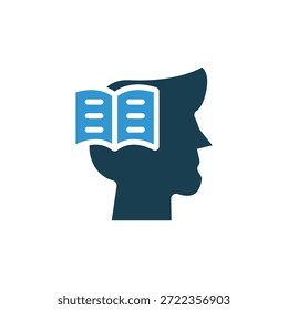 learning icons outline and Flat Style,transparent background