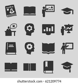 University Exam Icon Set Stock Vector (Royalty Free) 654028507