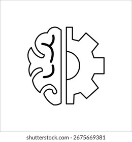 ícones de aprendizagem. vetor de linha simples