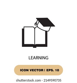 learning icons  symbol vector elements for infographic web