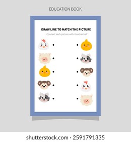 learning illustration book for pre-school children