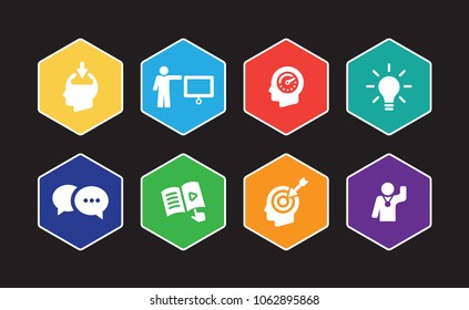 Learning Infographic Icon Set