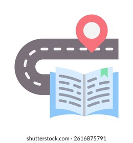 Learning Journey Icon Element for Design