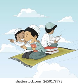 Lernen auf dem fliegenden Teppich