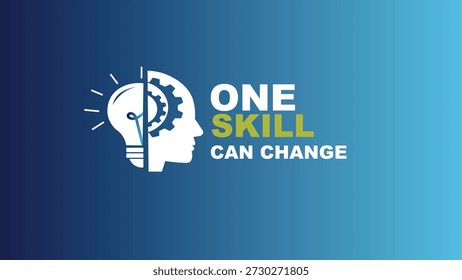 Aprender solo una habilidad valiosa puede cambiar su vida, carrera y futuro.
Esta Miniatura representa la motivación, la superación personal, la educación y el crecimiento personal. se trata de aprender nuevas habilidades independientes, aprender en línea y el desarrollo profesional.