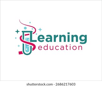 learning lab for child school logo designs