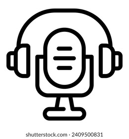 Learning management icon outline vector. Lms system. Training education