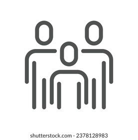 Esquema de icono relacionado con el sistema de gestión del aprendizaje y vector lineal.
