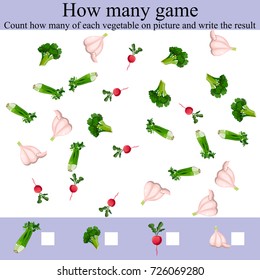 Learning mathematics, numbers. Mathematics task, worksheet. Tasks for counting for preschool kids, children. Counting Game for Preschool Children. how many objects game