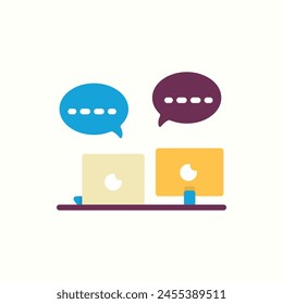 learning media icon, isolated icon in light background, perfect for website, blog, logo, graphic design, social media, UI, mobile app