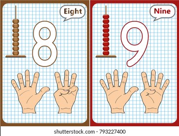 learning the numbers 0-10, Flash Cards, educational preschool activities, worksheets for kids