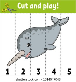 Learning numbers. Education developing worksheet. Game for kids. Activity page. Puzzle for children. Riddle for preschool. Simple flat isolated vector illustration in cute cartoon style