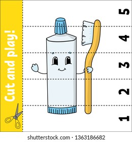 Learning numbers. Education developing worksheet. Game for kids. Activity page. Puzzle for children. Riddle for preschool. Simple flat isolated vector illustration in cute cartoon style