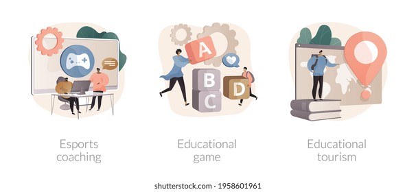 Learning opportunity abstract concept vector illustrations.