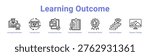 -Learning Outcome icon banner and collection
