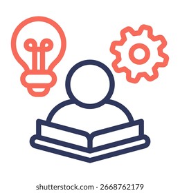 Learning Skills Icon Element For Design And Vector