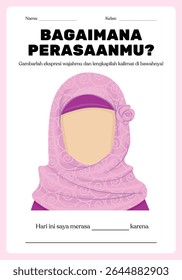 ilustração do modelo de cartão de estudante de aprendizagem