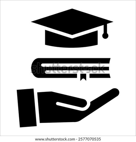 Learning Support Icon Element For Design