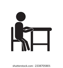 learning and teaching icon set vector template illustration logo design