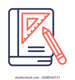 Learning Tools Icon Element for Design