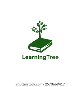 Learning Tree Logo Education Natural