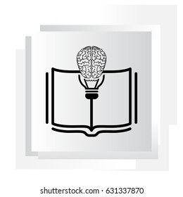 Learning vector icon