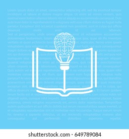 Learning vector icon