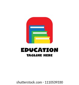 Learning,education academy logo template