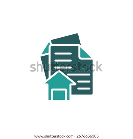 lease agreement icon. vector.Editable stroke.linear style sign for use web design,logo.Symbol illustration.