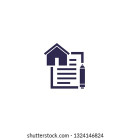 lease contract icon