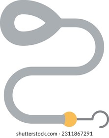 Leash icon vector image. Suitable for mobile application web application and print media.