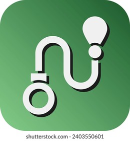 Leash Vector Glyph Gradient Background Icon For Personal And Commercial Use.
