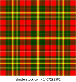 Leask Tartan. Seamless pattern for fabric, kilts, skirts, plaids