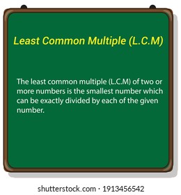 least common multiple (LCM) definition