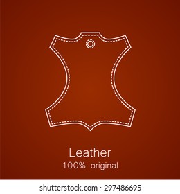 leather symbols footwear