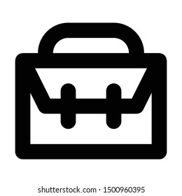 leather bag icon. Element of Worker Employee illustration. Signs and symbols can be used for web, logo, mobile app, UI, UX