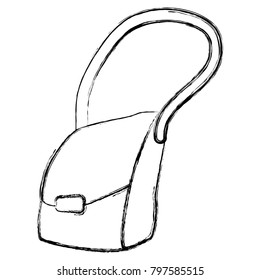 Leather bag isolated