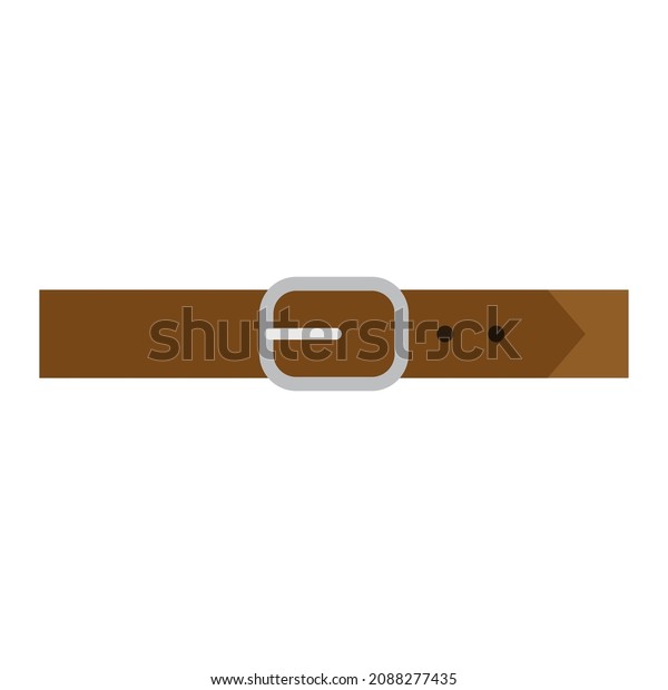 Leather Belt Clip Art Vector Illustration Stock Vector (Royalty Free ...