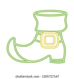 leather boot cartoon