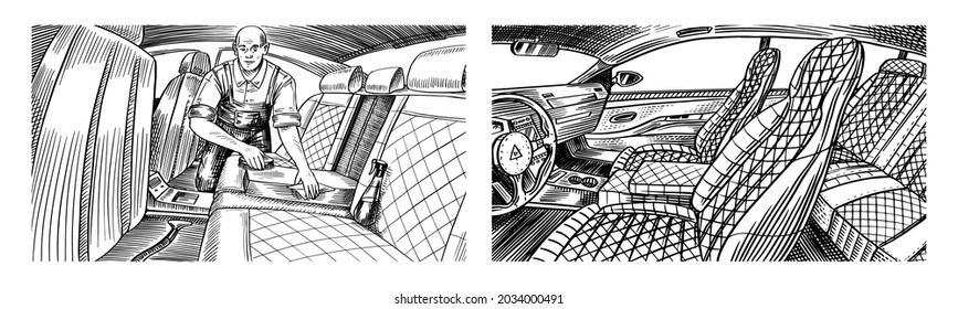 leather car seat 