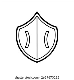 Leather Craft Logo Simple Line Art Illustration