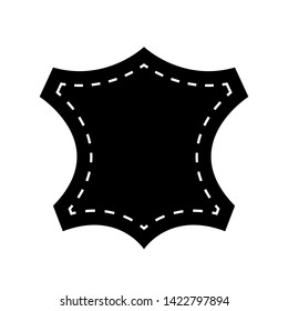 Leather Icon. Fashion Element Vector - Flat and Trendy Sign / Symbol Illustration for Design and Websites, Presentation or Mobile Application.