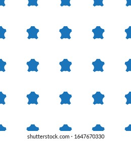 leather icon pattern seamless isolated on white background. Editable filled leather icon. leather icon pattern for web and mobile.